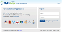 Tablet Screenshot of myezapp.com